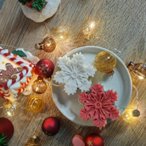 Bougies Flocon de neige