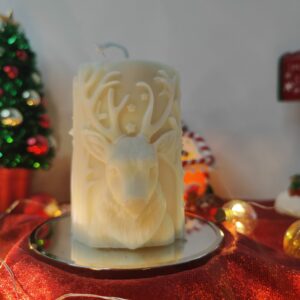 Bougie Renne de Noël