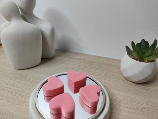 4 Fondants en forme de cœurs – Image 2