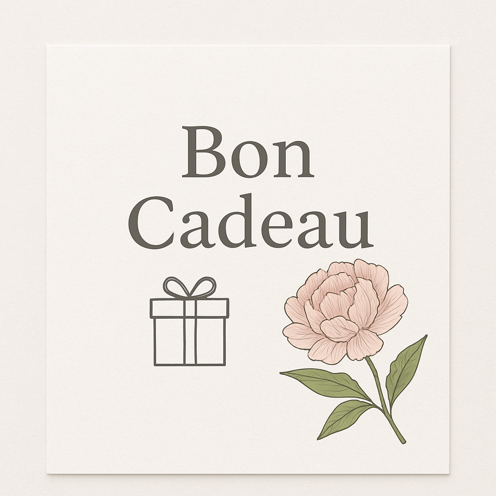 Bon cadeau – Atelier Pivoine